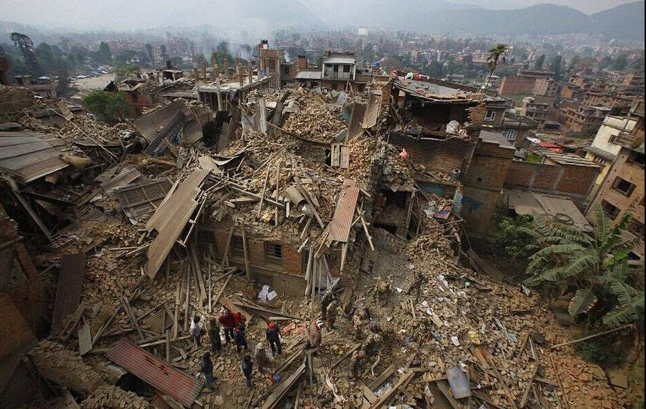 尼泊尔8.1级地震震灾评估